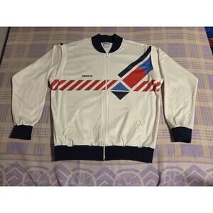 Vintage Adidas Ventex Ivan Lendl THE FACE Track Jacket 80s Rare USA Size L